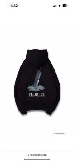 vault room FINAL FANTASY VII パーカー vaultroom × FINAL FANTASY VII REBIRTH – VAULTROOM