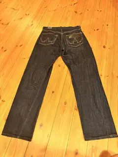 EVISU エビス ヤマネ　デラックス　ハヤオキ　コーデュロイ ワイド　黒 EVISU エビス ヤマネ デラックス ハヤオキ コーデュロイ ワイド 黒