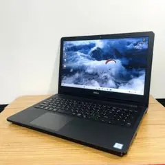 DELLブラックWin11オフィスSSD256ギガメモリ8ギガカメラ