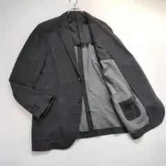 UNIQLO　ユニクロ　テーラードジャケット　コンフォート　ジャケット　グレー