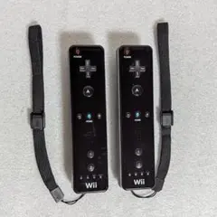 Wiiリモコン ブラック 2本