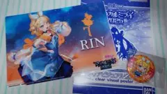 マジカルミライ2025 クリアビジュアルポスター 鏡音リン 缶バッジ セット