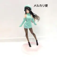 青ブタ　桜島麻衣　ニットワンピースver.　フィギュア【箱無し】