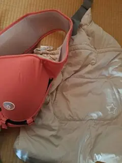 防寒ボアケープ 抱っこひも 3点セット
