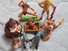 【激レア】ディズニー　ターザン　フィギュアセット