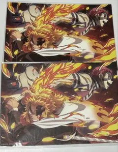 劇場版　鬼滅の刃 無限列車編　入場特典 イラストカード　未開封２枚