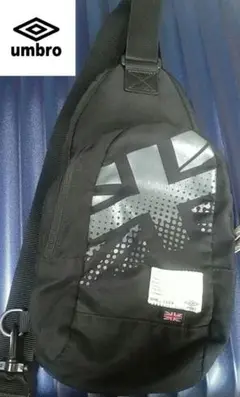 90s-00s umbro　アンブロ　ショルダーバッグ y2k　ブラック　黒