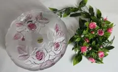 SOGA 曽我ガラス　 脚付フルーツMEDIUM PLATE 新品未使用品