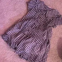 メゾピアノ♡ギンガム♡セットアップ