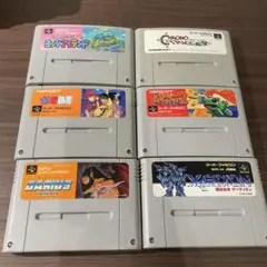 【ジャンク品】スーパーファミコン ソフト5本セット