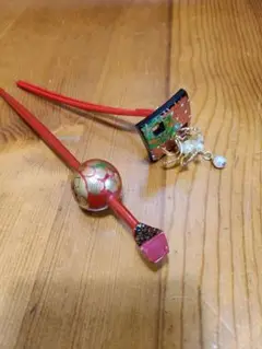 和装小物　髪飾り　2点
