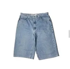 00s Anchor Blue "HUGE" jorts greeny
