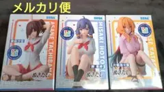 ぬきたし　片桐奈々瀬　橘麻沙音　畔美岬　プライズフィギュア
