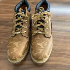 希少BAPE ‪✕‬ Timberland ブーツ【APE ベイプ エイプ レア