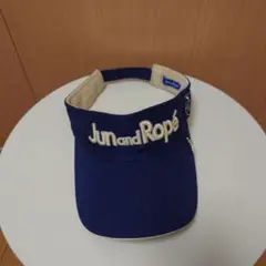 タグ無しですが、新品未使用品です♪ Jun and Rope ネイビー バイザー