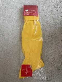 new balance サッカー用ソックス イエロー L