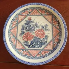 花柄大皿