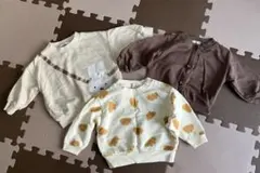ペアマノン　ベビー トレーナー 3点セット 80cm