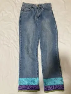 vintageフレアデニム