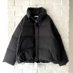 Short ダウン ジャケット ブラック Deuxieme Classe
