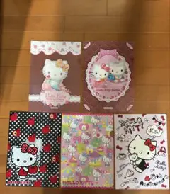 ハローキティ クリアファイル 5枚セット (フコク生命)②