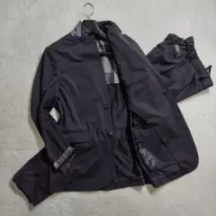 未使用に近い　ブラックレーベルクレストブリッジ　セットアップ　ウォッシャブル　L