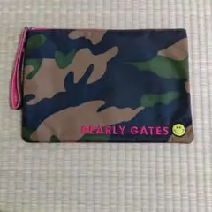 パーリーゲイツ　ポーチ　迷彩　新品