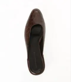 MARI GIUDICELLI CROCO STAMP MULE