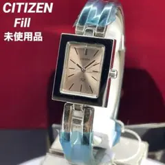 未使用 CITIZEN Fill QUARTZ 電池新品 純正SSブレス 腕時計