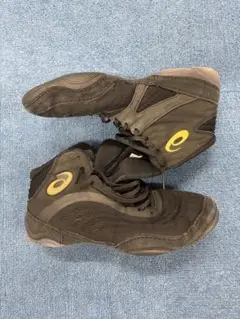 asics レスリングシューズ ブラック