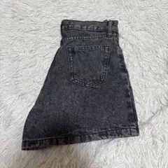 WEGO ハイウエストショートパンツ XS ダークグレー