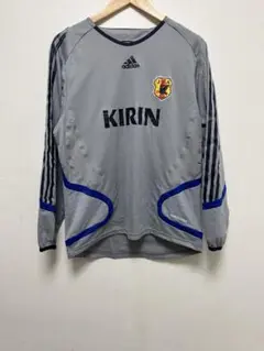 (美品)サッカー 日本代表 トレーニングウェア 長袖 ユニ Mサイズ