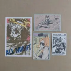 ヒロアカ原画展 メモリアルコレクション 入場特典 オールマイト セット