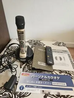 パーソナルカラオケ オンステージ PK-WT120 新品　　　　確認開封のみ パーソナルカラオケ オンステージ PK-WT120 新品 確認開封のみ