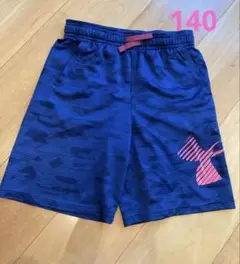 Under Armour ハーフパンツ ネイビー YMD/JM/M 140