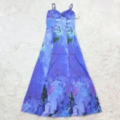 24SS✨未使用タグ付き✨Desigual マーブル模様 ミディワンピース