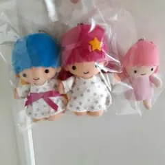 キキララ　 ミニマスコット ぬいぐるみ 3個セット