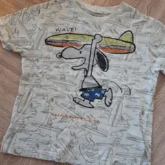ZARA　スヌーピーTシャツ　サーファースヌーピー　110cm 5歳　オシャレ