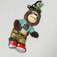 ディズニー　カントリーベアシアター　ヘンリー　ぬいぐるみバッジ　ぬいば