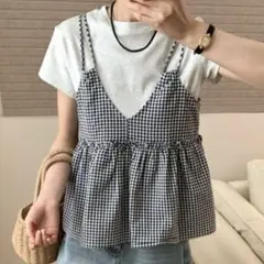 Ada. チュニック チェック