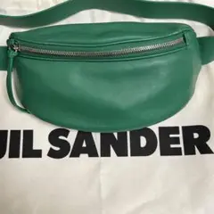 jil sander ジルサンダー ベルト バッグ ボディバッグ グリーン