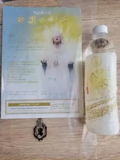 真天地開闢集団ジグザグ　幸運の命水　フライヤー付き