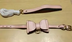 首輪 おしゃれ コスプレ リボン ピンク ペット