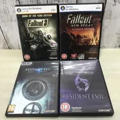 PCゲーム 4本セットです。