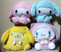 ナムコ限定景品 サンリオ ぬいぐるみセット 4体