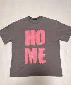 IN THE MARKET Tシャツ男女兼用　グレー　ピンクロゴT　未使用半袖