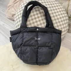 TAION ブラック トートバッグ