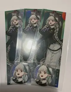 FGO Fes ランダムチケット風カード　霊基召喚缶バッジ　ビショーネ