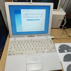 Apple iBook ホワイト インストールCD付き