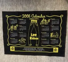 【レア✨】【非売品】Lee RIDERS デニムカレンダー 2008